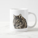 Search for wolf head mugs Wild animal