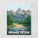 Search for teton postcards Us national parks