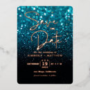 Search for teal gold wedding invitations Trendy