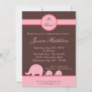 Search for mod elephant invitations Pink