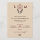 Search for native american wedding invitations Nature