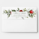 Search for christmas wedding envelopes Traditional
