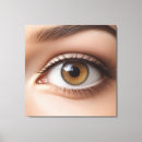 Search for lash canvas prints Eyes