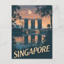 Search for singapore skyline postcards Vintage