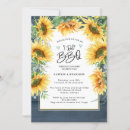 Search for sunflower bridal shower invitations Botanical