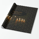 Search for hanukkah candles wrapping paper Lights