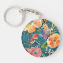 Search for unique floral key rings Botanical