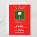 Search for golf christmas invitations Funny
