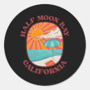 Search for half moon stickers Pacific ocean