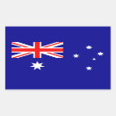 Search for australia rectangle stickers Flag of australia