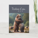 Search for sad bear postcards Thinking of you