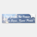 Search for no jesus no peace bumper stickers Religious