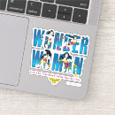 Search for super heroine stickers Believe in wonder