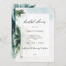Search for exotic bridal shower invitations Summer