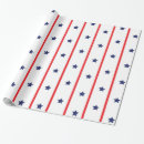 Search for independence day wrapping paper Stars and stripes