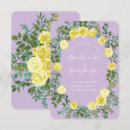 Search for lilac rose wedding invitations Floral