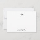 Search for monogram cards Newlyweds