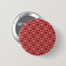 Search for pink heart pattern badges Valentines