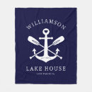 Search for lake house blankets Nautical