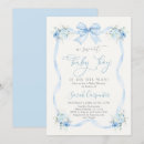 Search for frame baby shower invitations Blue