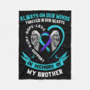 Search for memorial blankets Brain