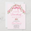 Search for a little sweetheart is on the way baby shower invitations For her