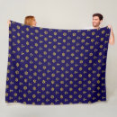 Search for navy and gold blankets Nautical