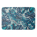 Search for green leaves bath mats Chic