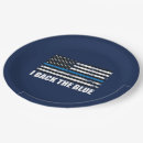 Search for thin blue line plates Us flag