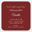 Search for dark red maroon stickers Minimalist