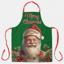 Search for nicholas aprons Santa claus