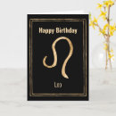 Search for leo birthday cards Gold