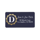 Search for circles return address labels Gold