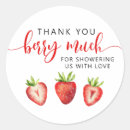 Search for strawberry thank you stickers Summer
