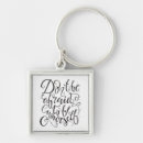 Search for be not afraid key rings Inspirational