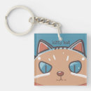 Search for kitty face key rings Cute cat face