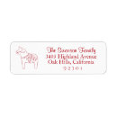 Search for horse return address labels Minimal