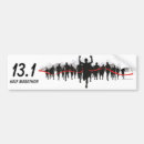 Search for half bumper stickers Running