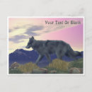 Search for digital wolf postcards Forest