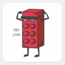 Search for six stickers Retro