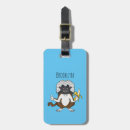 Search for monkey luggage tags Illustration