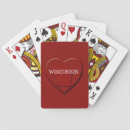 Search for wisconsin playing cards Map