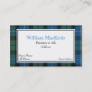 Search for scottish business cards Pattern