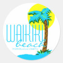 Search for waikiki honolulu hawaii stickers Beach