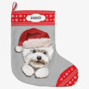 Search for westie christmas stockings Dog