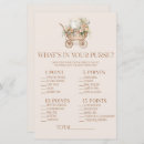 Search for whats in your purse games Baby shower