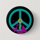 Search for peace sign badges Flower