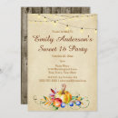 Search for pumpkin sweet 16 invitations Party