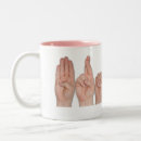 Search for asl mugs Fingerspelling