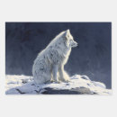 Search for arctic fox wrapping paper Snow